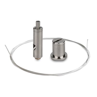 Kit de Suspensión para Perfiles Inoxidable con Cablee de 1.5 MT KLUS 42658NI (3)