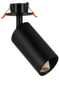Foco Empotrable GU-10 TS205A BK Negro 55 x 150 mm (50 mm) Aluminio (2)