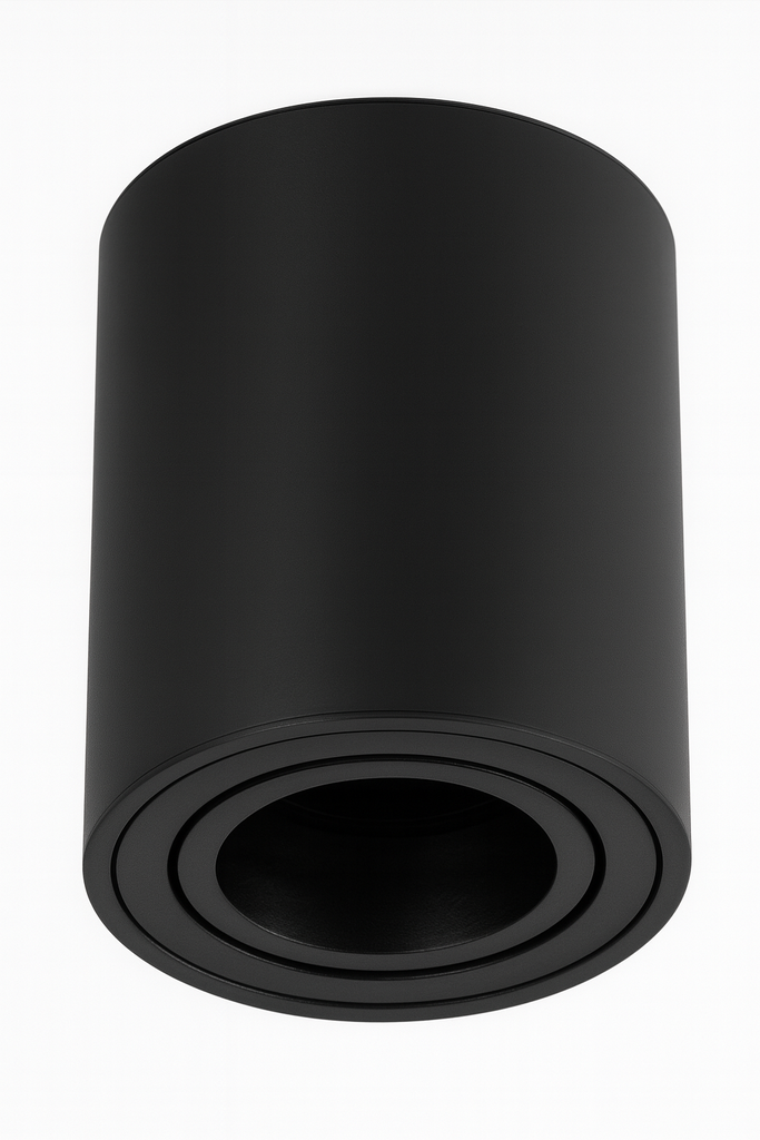 Foco Superficie GU-10 TS101-1 Basculante Negra 80*85 Aluminio (2)