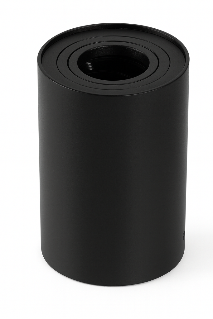 Foco Superficie GU-10 TS116-1 BK Negro 95X125 Aluminio (2)