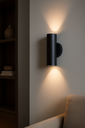 Aplique GU-10 BY-B5018 Negro 60 x 155 IP-65 UP-Down Redondo EVOLIGHT (2)