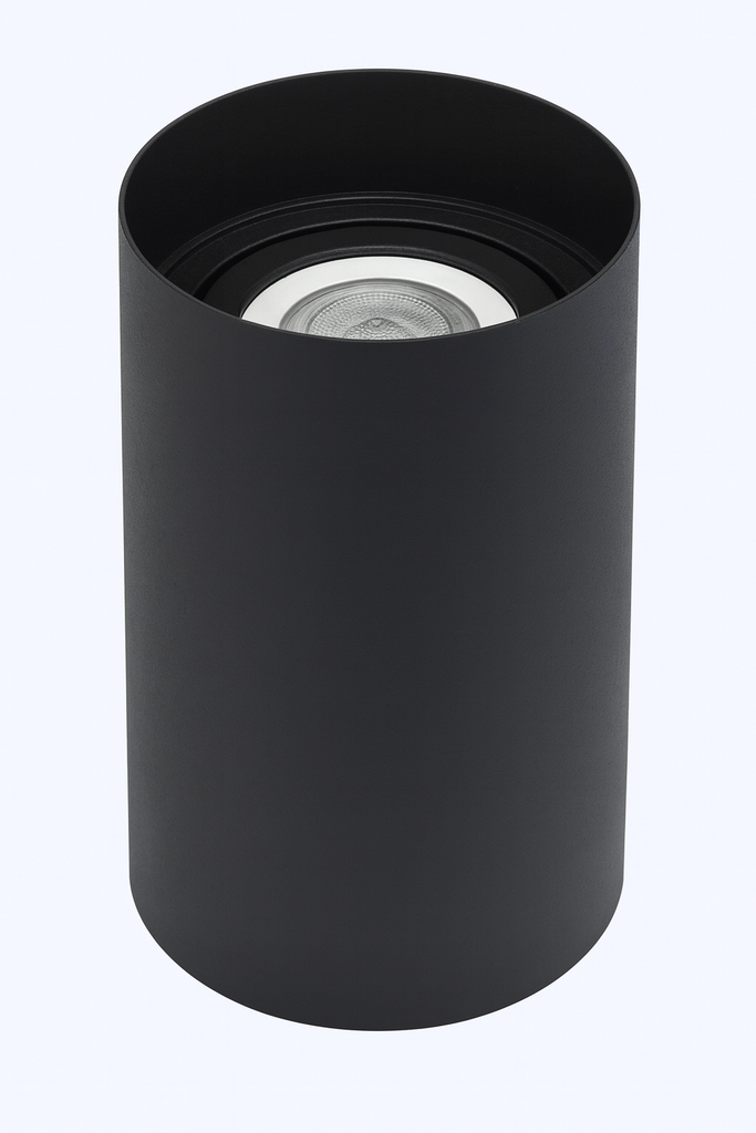 Foco Superficie PAR-30 TS153 BK E-27 E Negro 142 X150mm PC- (2)