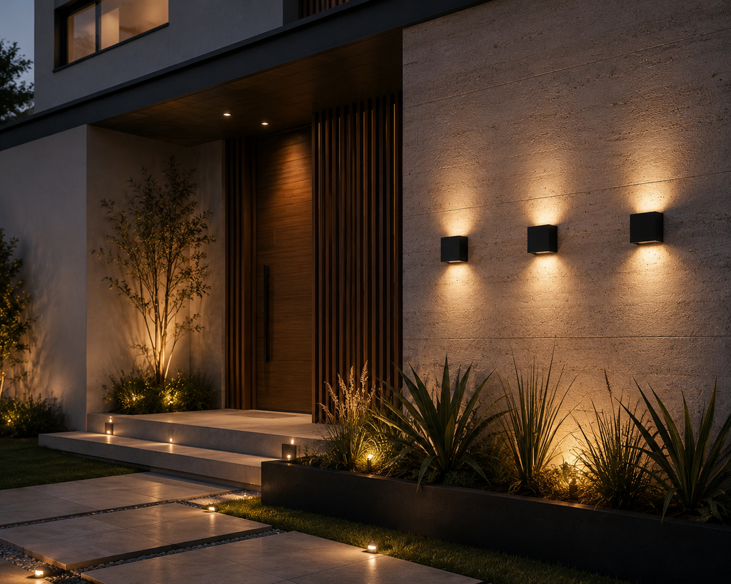 Aplique 4w 3000k LBD3450-4 IP-65 120*120*52mm Negro (2)