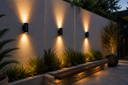 Aplique E-27 BY-B5010B PAR 20 Negro 300*108 2-E-27 IP44 (PAR-30) (3)