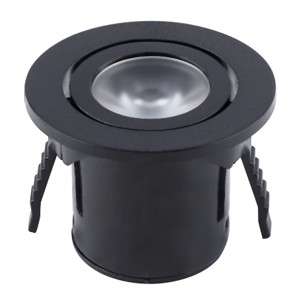 Empotrable Mini 1w 3000K LCG0620-1 BK Ø negra Ø 30MM 30° 100-240V (2)