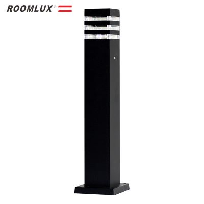 Baliza E-27 TB0460B 600x 140 mm Jardín Negra (Bolardo) (4)
