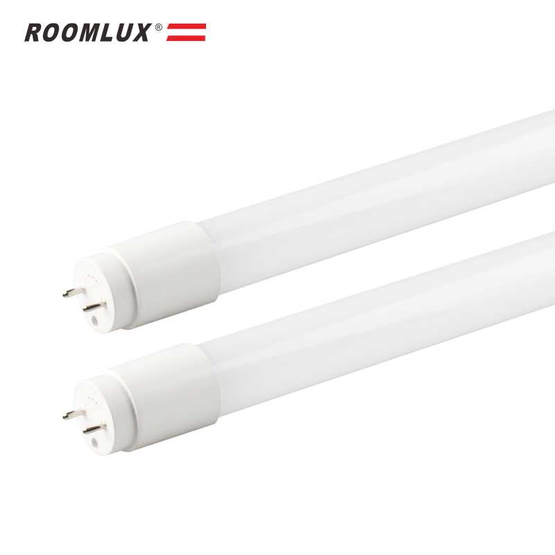 Tubo LED 18w 6500K Clear T8 G-13 B25515 90-277v 2520 lm Vidrio 140 LM/W ROOMLUX (2)