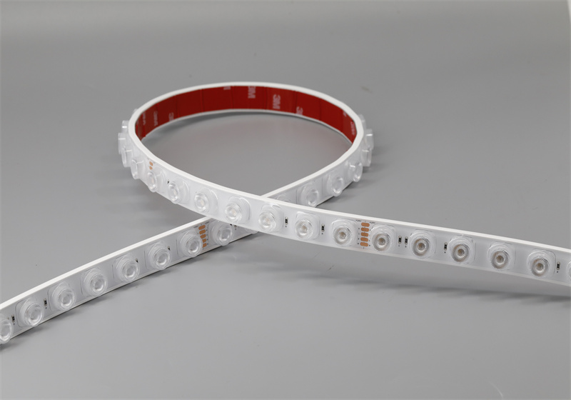 Cinta 2700K TPU 16W/MTS 30º*60º Bañador de Pared de 24V t 10MT IP-65 48 LED/MT CRI90 12MM SC3535 (4)