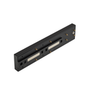 Conector Horizontal T23B03 BK Magnético para Riel T2510 126*26*11mm Negro ULTRA (2)