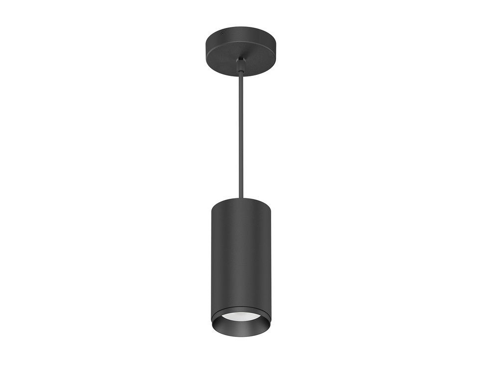 Lampara Suspendida GU-10 TS188-100x60mm NEGRA 10cm LX (2)
