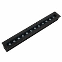 Empotrable de Piso 12w 2700k Negra BY-M6003 500X90mm Lineal 85-245V IP-65 30º Jardín (2)