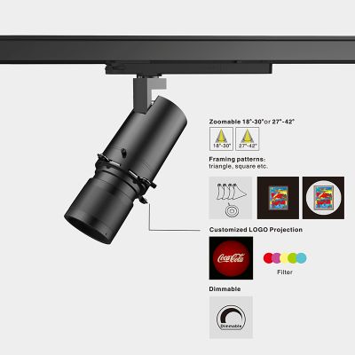 Foco de Riel Proyector SHARP TL-1080-/SB02 AC110/220V para Riel 2 (3)