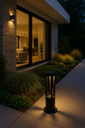 Baliza 7w 2700K JT-15334 JARDÍN NEGRO 105*580mm 85-265v (2)