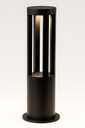 Baliza 7w 2700K JT-15334 JARDÍN NEGRO 105*580mm 85-265v (3)
