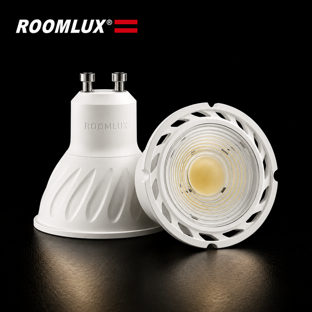 Bombillo 6W 3000k GU-10 B5565 38º dimeable 110V-130V ROOMLUX (2)