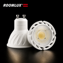 Bombillo 6W 3000k GU-10 B5565 38º dimeable 110V-130V ROOMLUX (2)