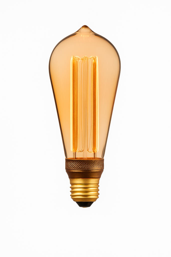 Bombillo 2w 1800k E-27 BY-ST64 Vintage ST-64 Ambar 110V-130V (2)