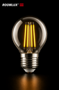 Bombillo 4W 2700k E-27 B70104 Vintage G-45 3000K 120V Dimiable ROOMLUX (2)