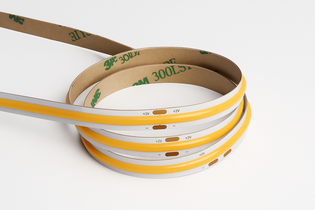 Cinta 3000k 24V 10W COB SQ312LC1 LED 8 mm 10 MT CRI 90 IP-20 (2)