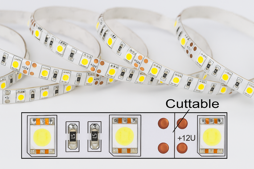 Cinta 6500K 12V 14.4W SMD 5050 60 LED/MT 5 MTS IP-44 (2)