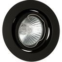 Empotrable Basculante MR-16 147/04 BK Negro Mate 75 mm G5.3 de Aluminio Troll (2)