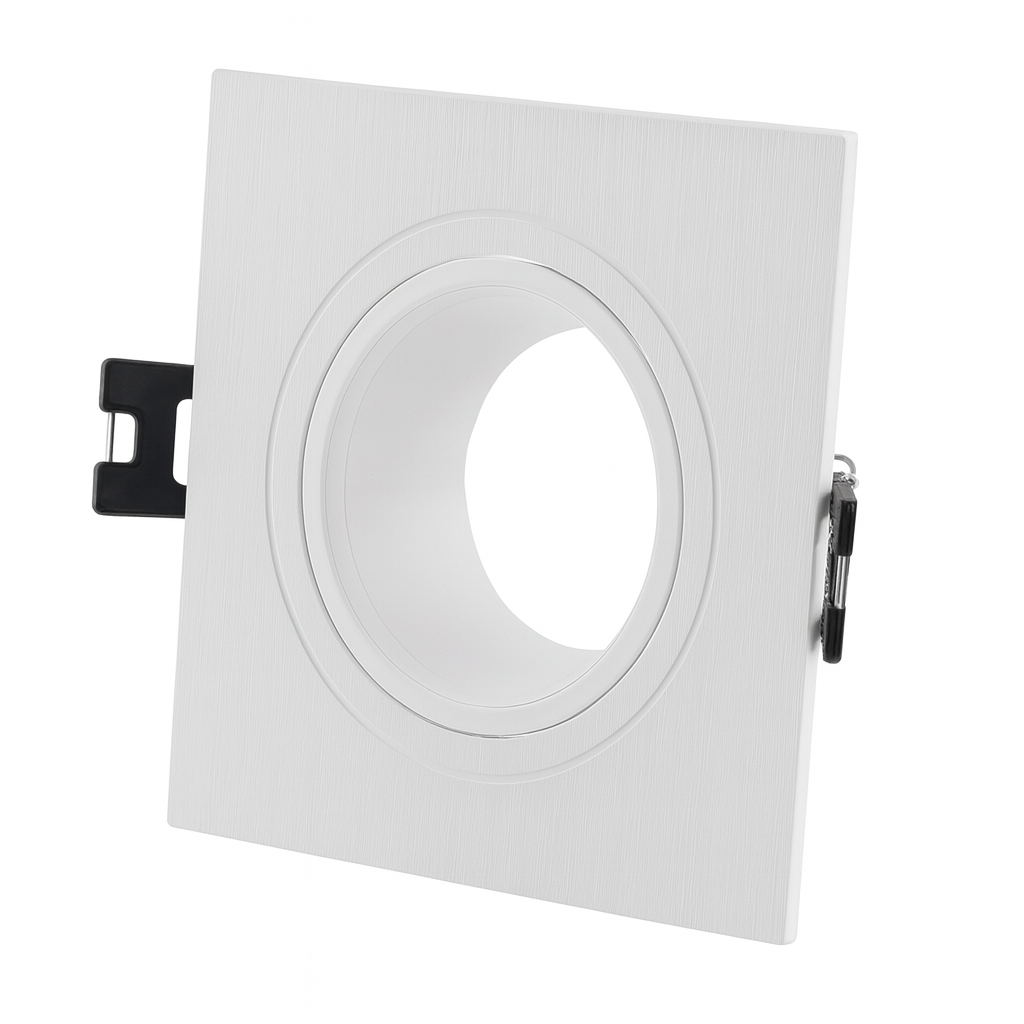 Empotrable Basculante # D27450 WH Blanca Recesada # 85 mm (93x93x29) POLY ROOMLUX (2)