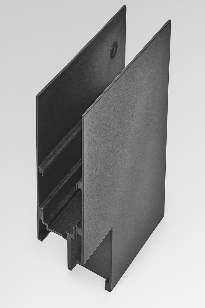 Unión Vertical para Riel Magnético de Superficie S-20 100*100*70 (2)