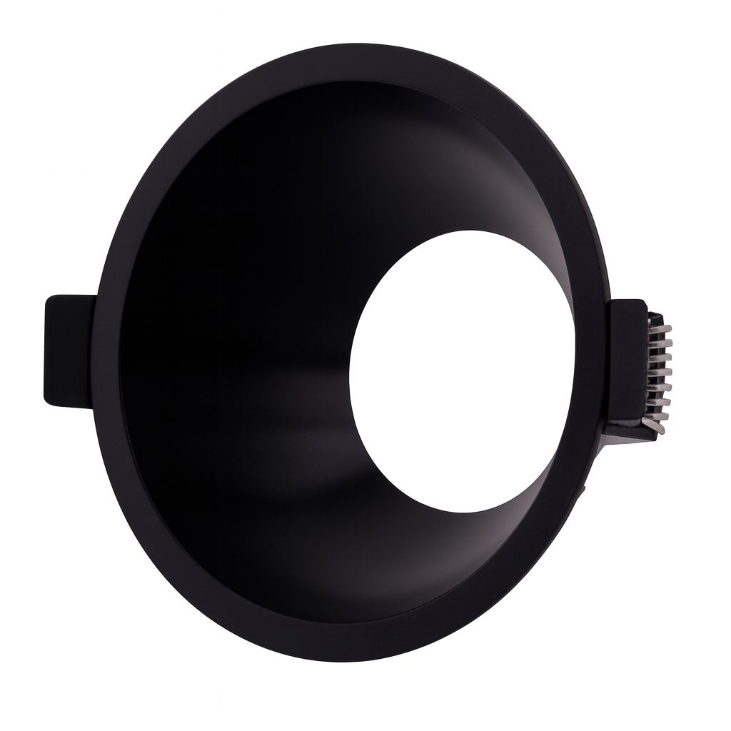 Empotrable Fija Ø D27375 Recesada BK Negra Ø 75 mm (95*53) POLY ROOMLUX (2)