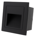 Empotrable Escalera 2w 3000K LBD7030-5 Negro 2W 85-265v 180LM 70 (85*45) IP-65 EVOLIGHT ( (3)