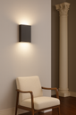 Aplique 10w 3000k LBD5640-10 IP-65 150*92*50mm Negro (Seis Efectos) (3)