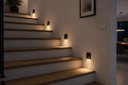Empotrable de Escalera 3W 3000K LBD7010-3 BK 20LM 58*58*45 IP-65 Negro (3)