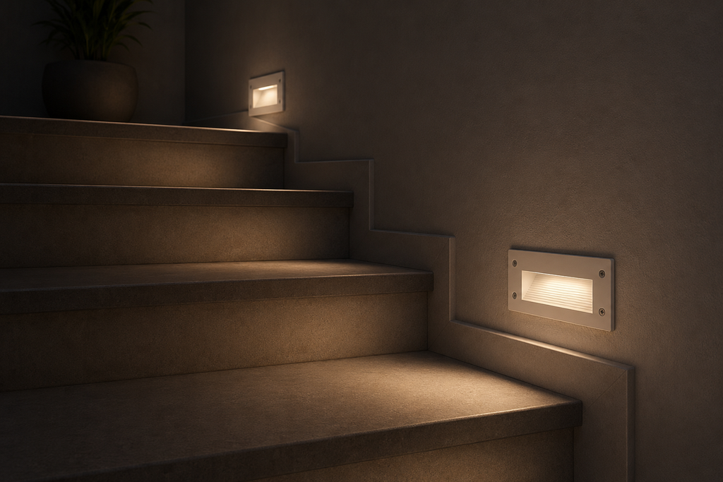Empotrable Escalera 3w 2700K WPL2112 Blanco 90-265V LED 165*105*75 EVOLIGHT (4)