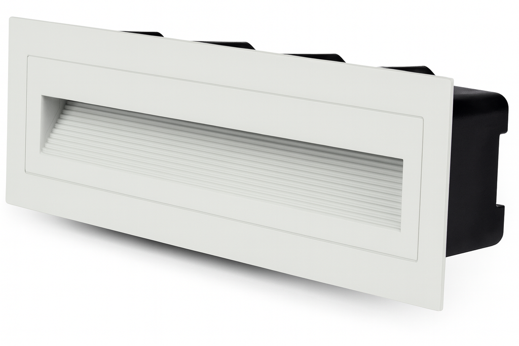 Empotrable Escalera 6W 3000K LBD7040-6 WH 40LM 210*65*60 IP-65 Blanco (3)
