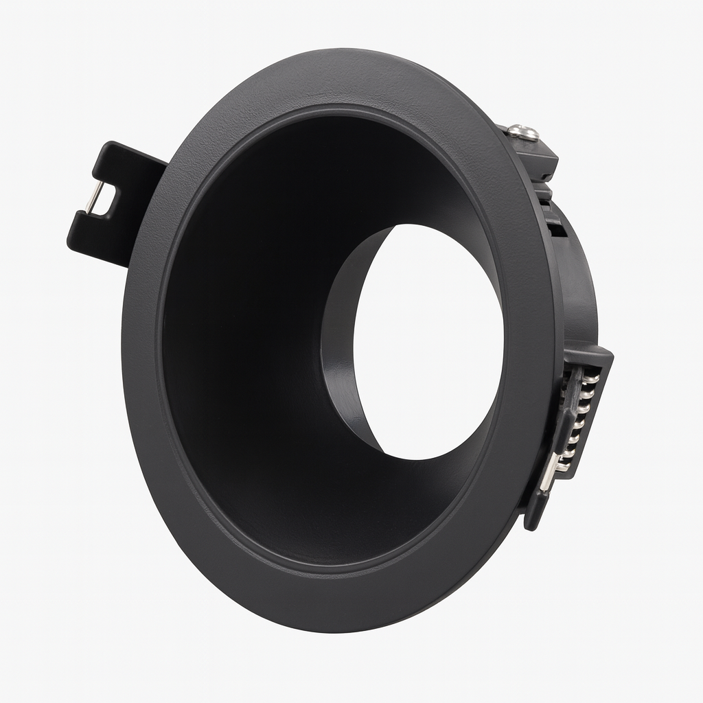 Empotrable Fija Ø D27300 Recesada BK Negro Ø 75 mm (88*32) POLY ROOMLUX (2)