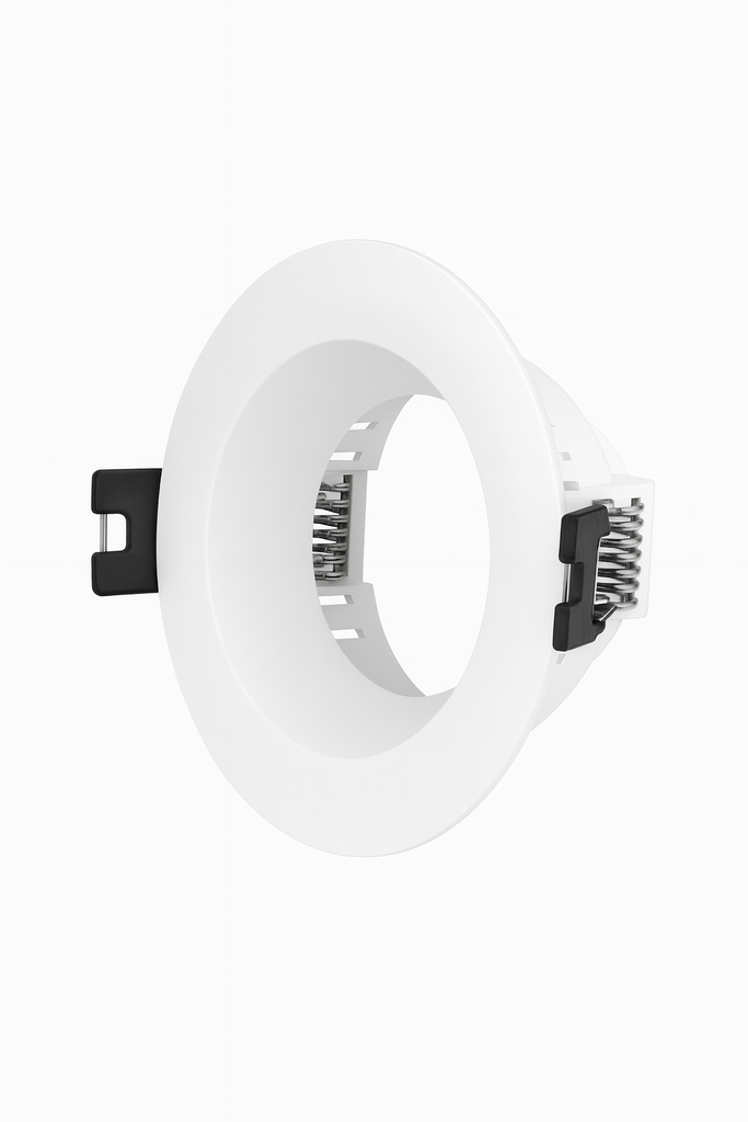 Empotrable Fija GU-10 Ø D27325 Recesada WH Blanca Ø 70 mm (85*35) POLY ROOMLUX (2)