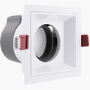 Empotrable 5W 3000K LZ-KZ3002F LED Blanco Recesada 68*68 mm 36º 110-265V (55mm) (2)