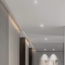 Empotrable Fija 12W CCT LZ-HG720 Blanca Recesada Frost 105x90mm 100-245v (4)