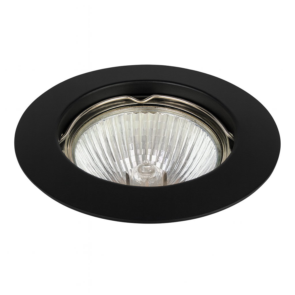 Empotrable Fija MR-16 Ø 148/04 BK Negro G5.3 Ø 67 MM Aluminio Mate Troll (2)
