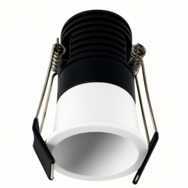 Empotrable Mini 12w 3000K LCS7260-12 WH recesada LED Ø Blanca Ø 50MM (60*82) 30° 100-240V (2)