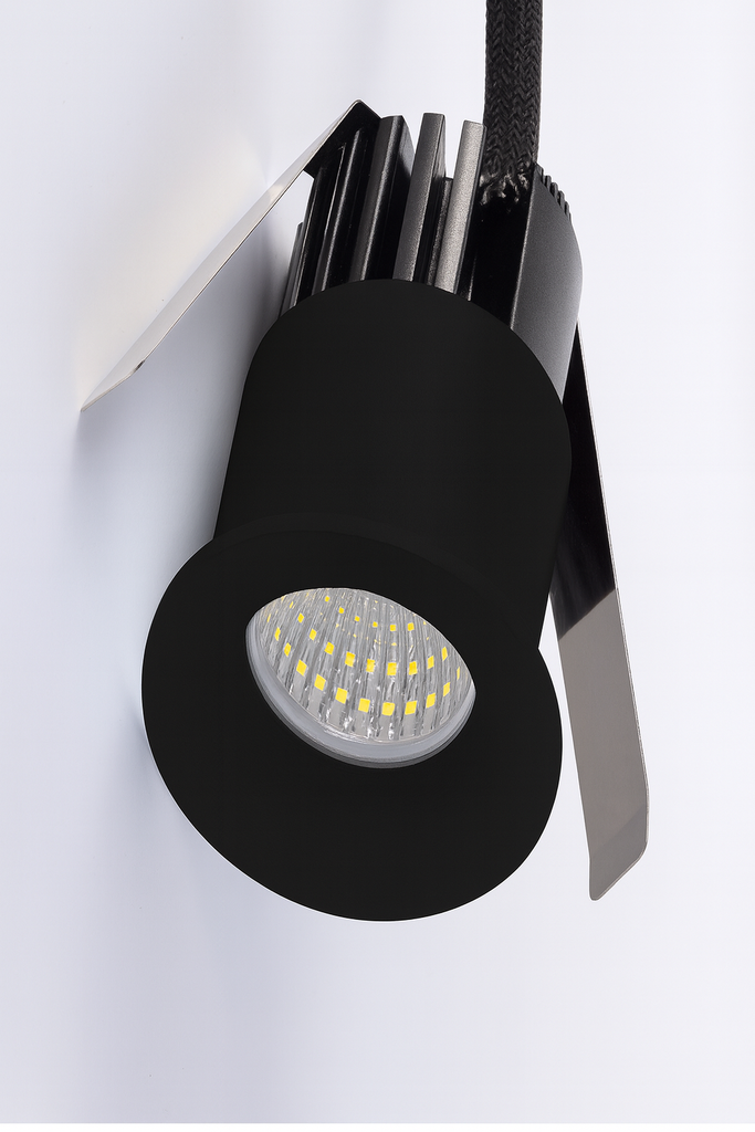 Empotrable Mini 5W 3000K LCS7240R-5 BK Negro Ø 35MM (40*59) 30° 100-240V Aluminio (2)