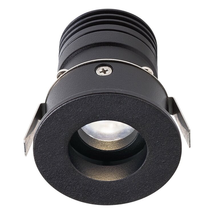 Empotrable Mini 3W 3000K 22mm Negro Recesada 100-265V (15 mm) LZ-MN5000 (3)