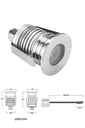 Empotrable Piso 1w 2700k JT-15620-SS 1W 42 mm Redonda IP-65 85-265v (2)