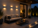 Aplique 3w 3000K BY-B5032 Blanco 3X3W LED UP-DOWN Rectangular IP-54 60º 112mm x 90mm 3000k (3)