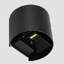 Aplique 6w 3000K LBD3110B-6 BK  2X3W Negro 135*117*100mm 100-240V 290 LM IP-65 EVOLIGHT (2)