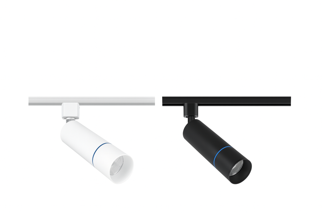 Foco Riel 12W 3000K B30330 WH 24º Blanco 960LM 60*200 mm 2 Contactos ROOMLUX (2)