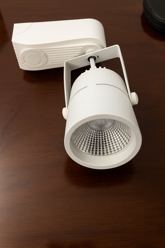 Foco Riel 8W 3000K LCT130R-8 WH 24º 450LM Blanca EVOLIGHT (2)