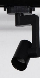 Foco Riel E-27 CS-10 para Tres Fases PAR 30/38 Negro (2)