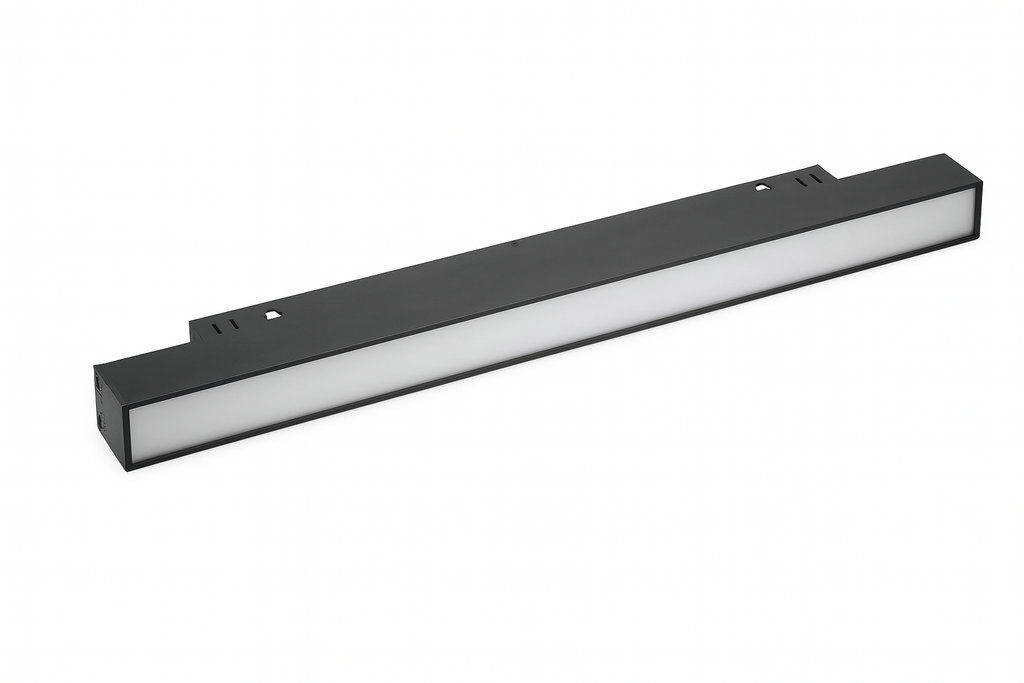 Lampara Magnética de Riel 20W SMART 580mm TX1250Z-20 120º 48 v 1360 lm Difusor 120º BK (2)
