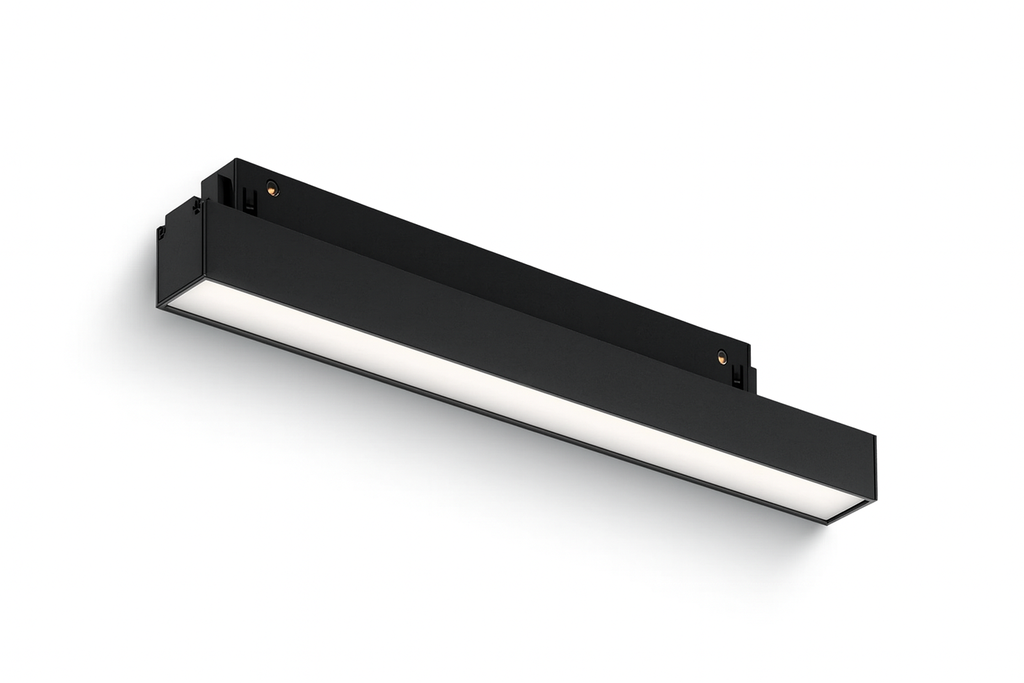 Lampara Magnética de Riel 6w 4100K 300 mm 120º 48 v 300 mm Difusor (2)
