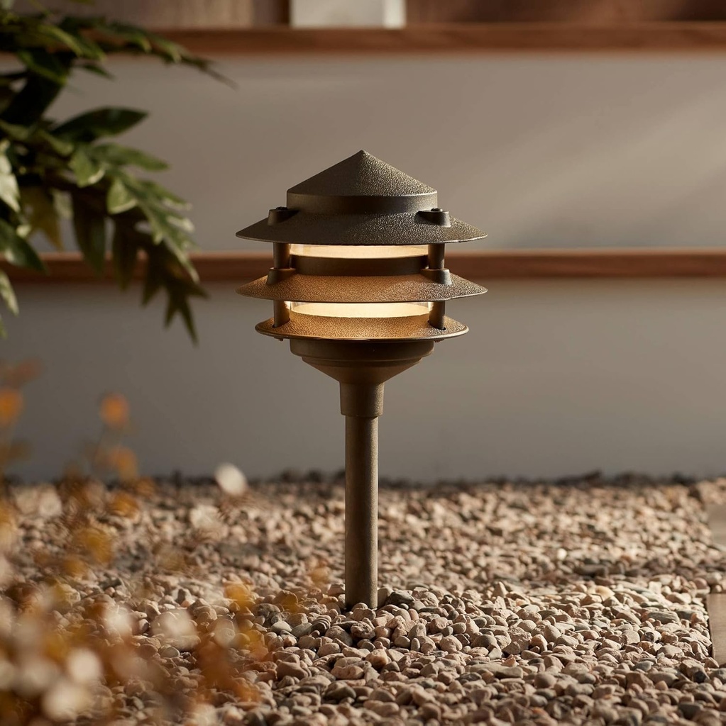 Lampara de Jardín Pagoda 3T E-27 JT-15301A BN M (3)
